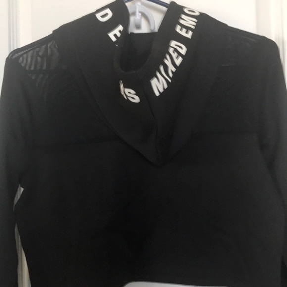 Cropped hoodie - Picture 2 of 2